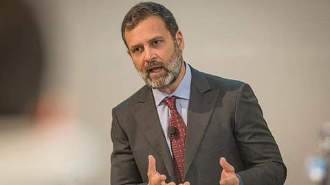 രാഹുല്‍ ഗാന്ധി കേംബ്രിഡ്ജ് സര്‍വകലാശാലയില്‍ സംസാരിക്കുന്നു