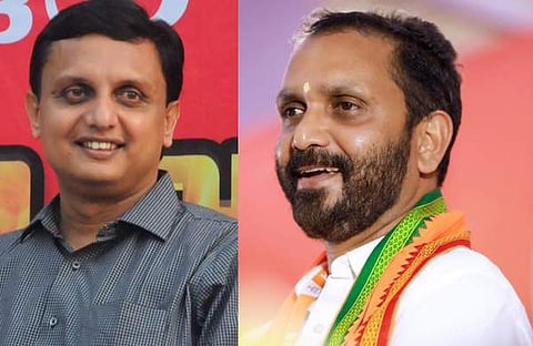 മുഹമ്മദ് റിയാസ്, കെ സുരേന്ദ്രന്‍/ ഫയല്‍