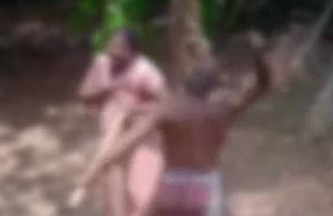 മരുമകളെ മര്‍ദ്ദിക്കുന്ന ഭര്‍ത്താവിന്റെ അച്ഛന്റെ ദൃശ്യങ്ങള്‍, സ്‌ക്രീന്‍ഷോട്ട്