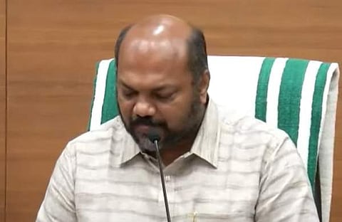 മന്ത്രി പി രാജീവ് മാധ്യമങ്ങളോട്, സ്‌ക്രീന്‍ഷോട്ട്‌
