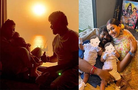 ഉയിരിനും ഉലകത്തിനുമൊപ്പം നയൻതാരയും വിഘ്നേഷും/ ചിത്രം; ഇൻസ്റ്റ​ഗ്രാം