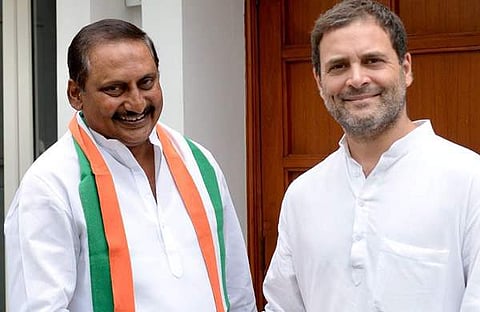 കിരണ്‍കുമാര്‍ റെഡ്ഡി രാഹുല്‍ഗാന്ധിയ്‌ക്കൊപ്പം/ ഫയല്‍