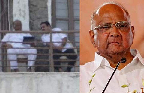 അല്‍ക്ക പങ്കുവച്ച ചിത്രം, ശരദ് പവാര്‍