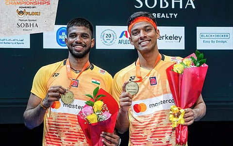 സാത്വിക് റെഡ്ഡി- ചിരാ​ഗ് ഷെട്ടി സഖ്യം/ ട്വിറ്റർ