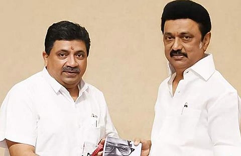 ത്യാ​ഗരാജനും സ്റ്റാലിനും/ ഫെയ്സ്ബുക്ക്