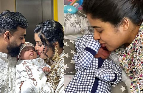 ഹംദാനൊപ്പം ഷംന, ഭർത്താവ് ഷാദിനി/ ചിത്രം ഇൻസ്റ്റാ​ഗ്രാം