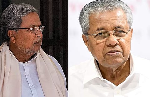 സിദ്ധരാമയ്യ,പിണറായി വിജയന്‍ 