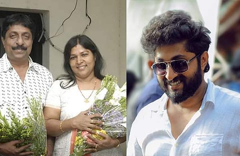 ശ്രീനിവാസൻ, വിമല, ധ്യാൻ / ചിത്രം ഫെയ്‌സ്‌ബുക്ക്