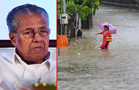 മുഖ്യമന്ത്രി പിണറായി വിജയന്‍, മഴക്കാല ചിത്രം/ഫയല്‍