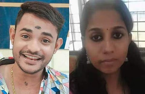 പ്രതി അഖില്‍, കൊല്ലപ്പെട്ട ആതിര/ ടിവി ദൃശ്യം