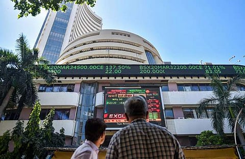 sensex down