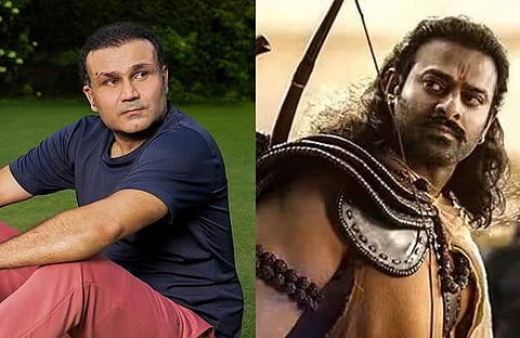 വിരേന്ദർ സേവാ​ഗ്/ ഫെയ്സ്ബുക്ക്, ആദിപുരുഷിൽ പ്രഭാസ്