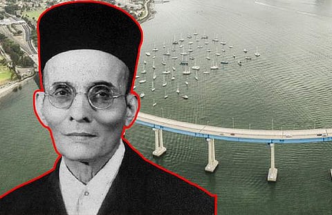വിഡി സവര്‍ക്കര്‍, ബാന്ദ്ര സീ ലിങ്ക്‌