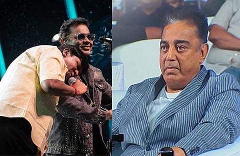 വടിവേലു, എആർ റഹ്‌മാൻ, കമൽഹാസൻ/ ട്വിറ്റർ