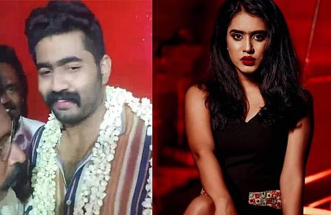 സവാദിനെ മാലയിട്ട് സ്വീകരിച്ചപ്പോൾ, മസ്താനി/ ഇൻസ്റ്റ​ഗ്രാം