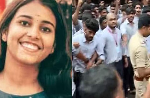 ശ്രദ്ധ, വിദ്യാര്‍ഥി പ്രതിഷേധം/വീഡിയോ സ്‌ക്രീന്‍ഷോട്ട്