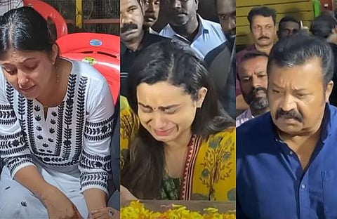 ശ്രിവിദ്യ മുല്ലച്ചേരി, ലക്ഷ്‌മി നക്ഷത്ര, സുരേഷ് ​ഗോപി / വിഡിയോ സ്ക്രീൻഷോട്ട്