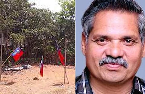 എഐവൈഎഫ് കൊടികുത്തിയ സ്ഥലം, ആത്മഹത്യ ചെയ്ത സുഗതന്‍