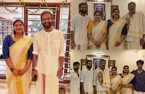 ഭാ​ഗ്യയുടെ വിവാഹനിശ്ചയ ചിത്രങ്ങൾ/ ഇൻസ്റ്റ​ഗ്രാം