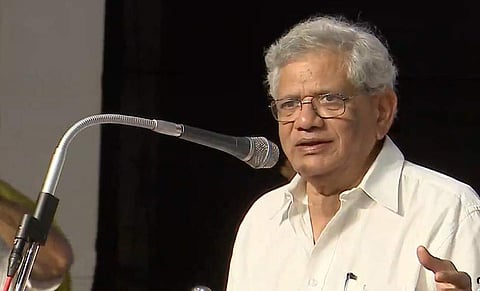 സീതാറാം യെച്ചൂരി/ വീഡിയോ സ്‌ക്രീന്‍ഷോട്ട്