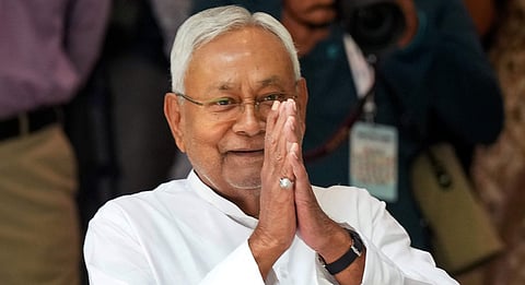പ്രതിപക്ഷ പാര്‍ട്ടികളുടെ യോഗത്തില്‍ നിതീഷ് കുമാര്‍/പിടിഐ