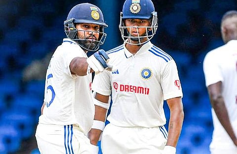 രോഹിത്തും ജയ്‌സ്വാളും, image credit: BCCI