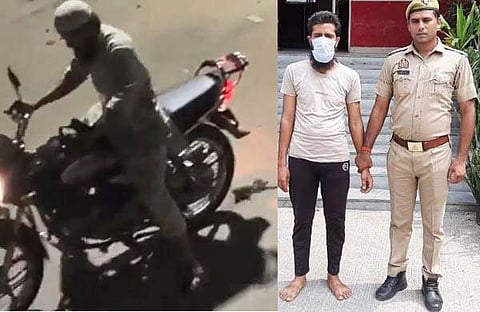വീഡിയോ ദൃശ്യത്തിൽ നിന്ന്, അറസ്റ്റിലായ സൈനുൾ