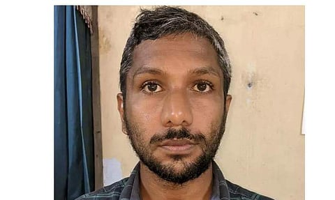 അറസ്റ്റിലായ രാജേഷ്‌
