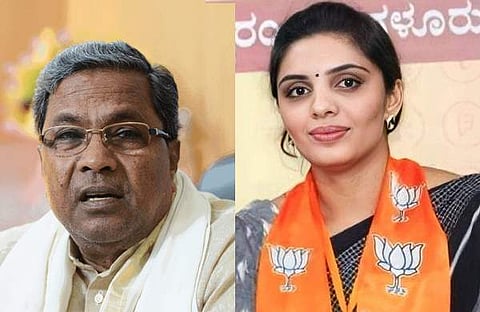 സിദ്ധരാമയ്യ/ ഫെയ്സ്ബുക്ക്, ശകുന്തള/ ട്വിറ്റർ