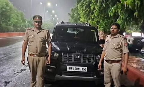 ആരിഫ് മുഹമ്മദ്ഖാന്റെ വാഹനവ്യൂഹത്തിലേക്ക് ഇടിച്ചുകയറ്റാന്‍ ശ്രമിച്ച സ്‌കോര്‍പ്പിയോ