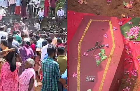 കുട്ടിയുടെ സംസ്‌കാരച്ചടങ്ങ്, ഫയൽ