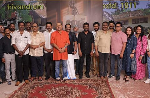 നേരിന്റെ പൂജ ചടങ്ങിനിടെ/ ഫെയ്‌സ്‌ബുക്ക്
