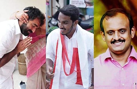 ചാണ്ടി ഉമ്മന്‍, ജെയ്ക്, ലിജിന്‍ ലാല്‍/ ഫെയ്‌സ്ബുക്ക്‌