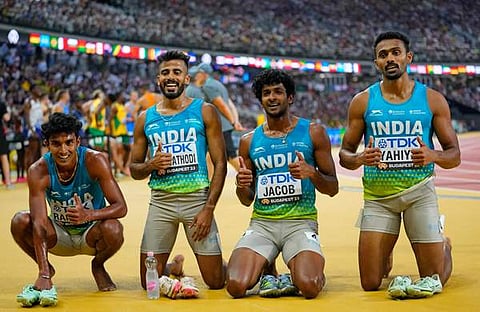 ‌ഇന്ത്യൻ റിലേ ടീം/ ചിത്രം: പിടിഐ