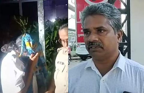 പ്രതി അനുഷ- സ്‌നേഹയുടെ അച്ഛന്‍ സുരേഷ്‌
