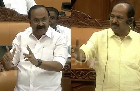 വിഡി സതീശന്‍ - ജിആര്‍ അനില്‍