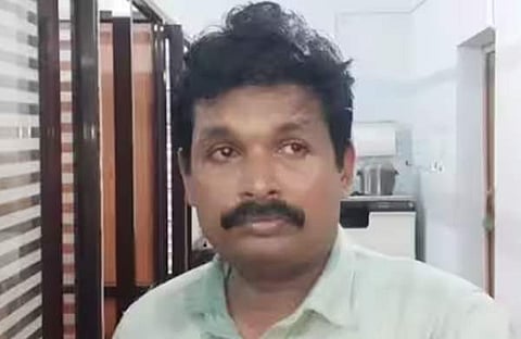 പിടിയിലായ പ്രതി/ ടിവി ദൃശ്യം