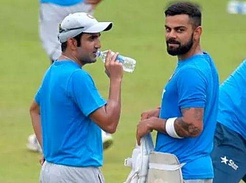 കോഹ് ലിക്കൊപ്പം ​ഗംഭീർ, ഫയൽ