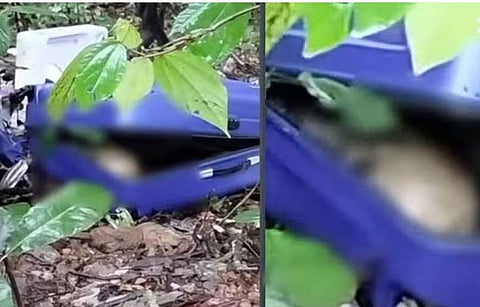 മൃതദേഹത്തിന്റെ ടെലിവിഷന്‍ വീഡിയോ സ്‌ക്രീന്‍ഷോട്ട്