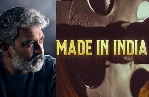 എസ്‌എസ് രാജമൗലി/ ഫെയ്‌സ്‌ബുക്ക്, മെയ്‌ഡ്‌ ഇൻ ഇന്ത്യ/ വിഡിയോ സ്ക്രീൻഷോട്ട്