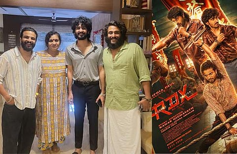 ഷെയിൻ നി​ഗം, ആന്റണി പെപ്പെ, നീരജ് മാധവ് എന്നിവർ സോഫിയ പോളിനൊപ്പം/ ഫെയ്സ്ബുക്ക്