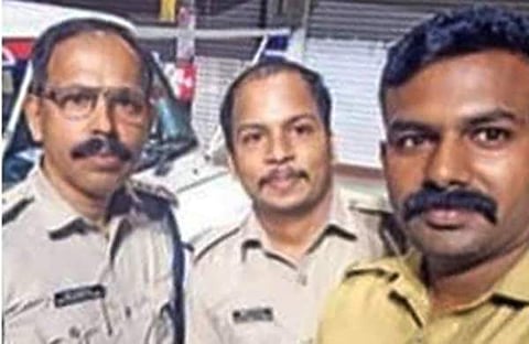 യുവതിയെ രക്ഷിച്ച ചിതറ പൊലീസ് സംഘം, കേരള പൊലീസ് ഫെയ്‌സ്ബുക്കില്‍ പങ്കുവെച്ചത്