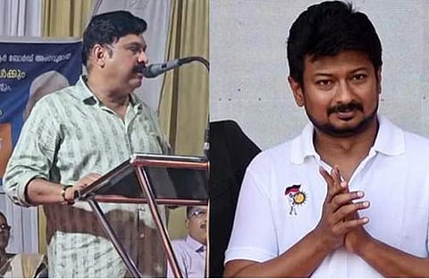 കെബി ഗണേഷ് കുമാര്‍, ഉദയനിധി സ്റ്റാലിന്‍/ടിവി ദൃശ്യം