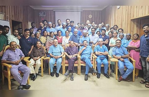 നെഞ്ച് തുറക്കാതെ ഹൃദയവാല്‍വ് മാറ്റിവച്ചു: തിരുവനന്തപുരം മെഡിക്കൽ കോളജിൽ അപൂർവ ശസ്ത്രക്രിയ