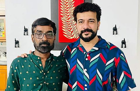രമേഷ് പിഷാരടിയും സാജൻ പള്ളുരുത്തിയും/ ഫെയ്സ്ബുക്ക്