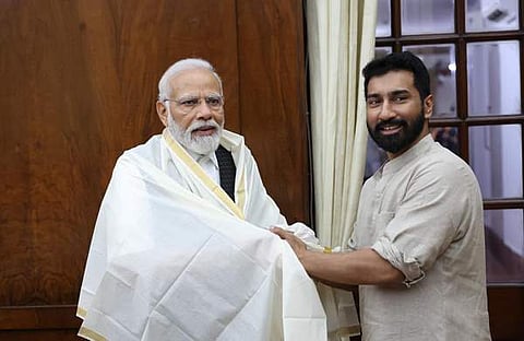 നരേന്ദ്ര മോദി, അനിൽ ആന്റണി/ ഫെയ്‌സ്‌ബുക്ക്