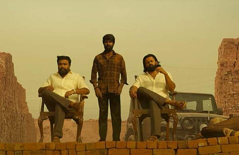 '​ഗുരുഡ'ന്റെ ടൈറ്റിൽ​ ഫസ്റ്റ് ​ഗ്ലിംപ്സ്/ വിഡിയോ സ്ക്രീൻഷോട്ട്