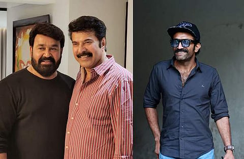 മോഹന്‍ലാലും മമ്മൂട്ടിയും/ ഫെയ്‌സ്ബുക്ക്, ഷൈന്‍ ടോം ചാക്കോ/ ചിത്രം: ടിപി സൂരജ്