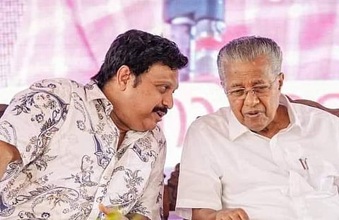 ​ഗണേഷ് കുമാർ മുഖ്യമന്ത്രിക്കൊപ്പം/ ഫെയ്സ്ബുക്ക്