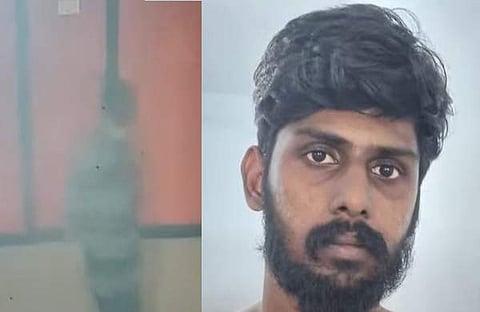 അറസ്റ്റിലായ അഖില്‍/ ടിവി ദൃശ്യം